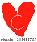 Consonant heart 105656785