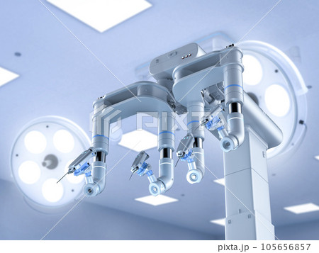 Robotic assisted surgery machine with surgery lights 105656857