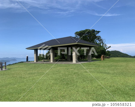 五島列島　福江島　夏の鬼岳 105658321