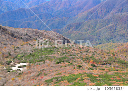 秋 那須岳 姥ヶ平 秋 那須岳 姥ヶ平 105658324