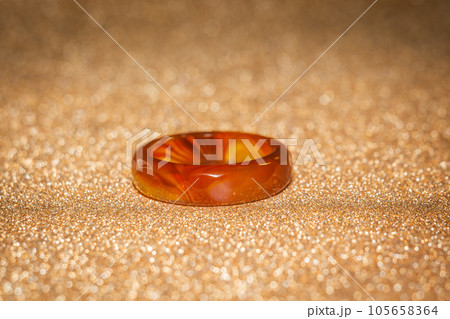 Sardonyx stone ring 105658364