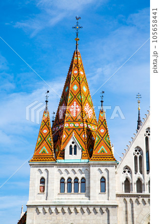 Part of the Matthias Church, Budapest Part of the Matthias Church, Budapest 105658441