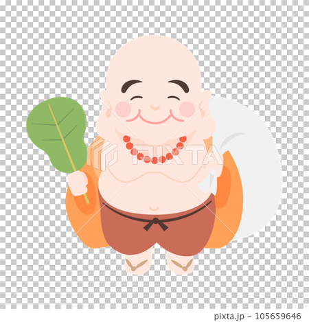 七福神 布袋尊のイラスト 105659646