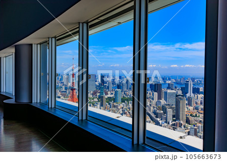 東京　港区　六本木ヒルズ展望台　東京スカイビュー 105663673
