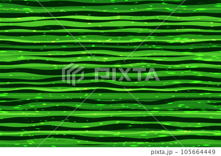 Horizontal abstract seamless pattern of green watermelon skin and glowing texture 105664449