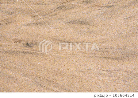 砂浜の模様 砂浜の模様 105664514
