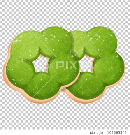 Green Tea Donuts Green Tea Donuts 105665343