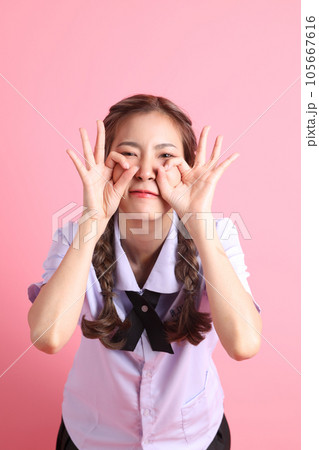 Asian Student Girl Asian Student Girl 105667616