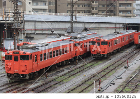 後藤総合車両所岡山気動車支所にて(岡山県岡山市北区) 後藤総合車両所岡山気動車支所にて(岡山県岡山市北区) 105668328