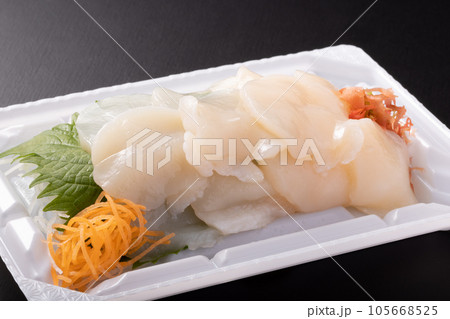 ホタテ貝柱の刺身 105668525