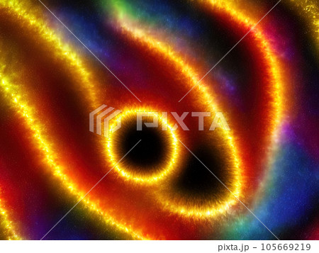 colorful isolated in black background 105669219