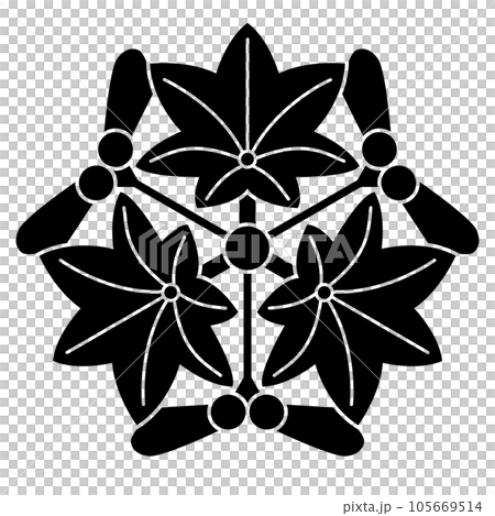 It's a family crest. It is called three maples with fruit. 105669514