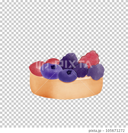 cake with raspberries and blueberries cake with raspberries and blueberries 105671272