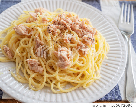 レモンツナパスタ 105672090