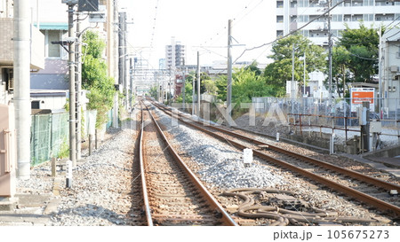 東武鉄道亀戸線の線路 105675273