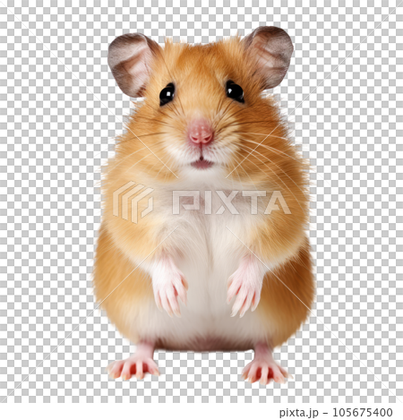 Cute little hamster 105675400