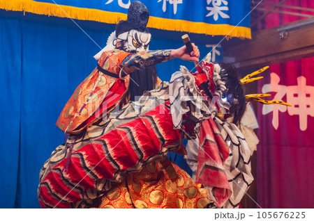石見神楽 大蛇 石見神楽 大蛇 105676225