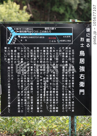 長篠城址　鳥居強右衛門伝説 105677107