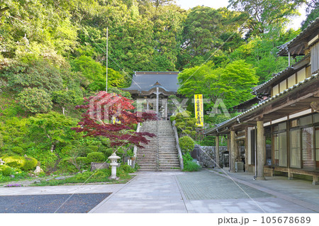 【萬福寺】 岡山県津山市東田辺 【萬福寺】 岡山県津山市東田辺 105678689