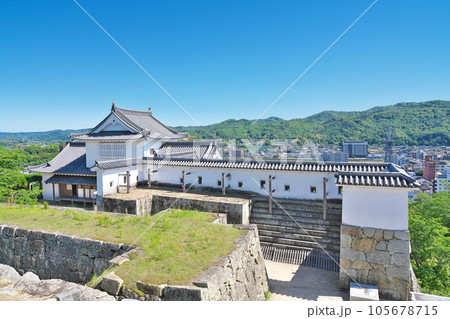 【津山城跡 (鶴山公園)】 岡山県津山市山下 【津山城跡 (鶴山公園)】 岡山県津山市山下 105678715