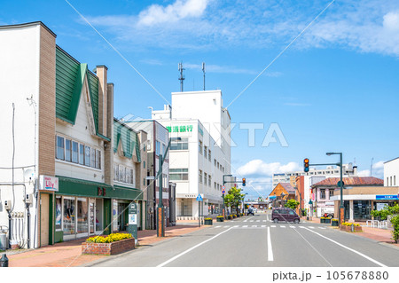 富良野駅前 東5条通 日の出町 富良野駅前 東5条通 日の出町 105678880