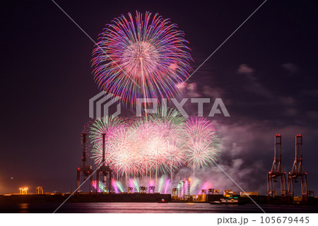 夏の終わりの夜空を彩る舞洲超花火 夏の終わりの夜空を彩る舞洲超花火 105679445