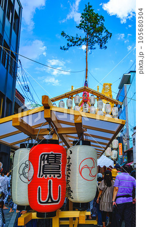 京都、祇園祭後祭の宵山 105680304