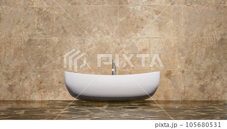 バスタブ cg バスタブ cg 105680531