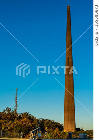 針尾送信所 無線塔 夕暮れ 【長崎県佐世保市】 針尾送信所 無線塔 夕暮れ 【長崎県佐世保市】 105680673