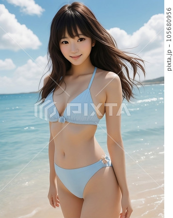 海辺の女性 海辺の女性 105680956