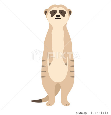 ミーアキャットのイラスト 105681413