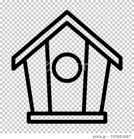 Aviary icon simple Aviary icon simple 105681687
