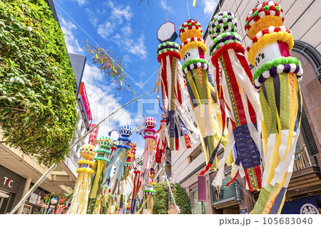 夏の仙台 仙台七夕まつり2023 宮城県仙台市 夏の仙台 仙台七夕まつり2023 宮城県仙台市 105683040