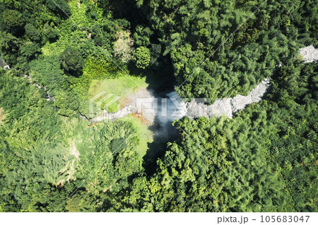 Waterfall in the forest in bolaven plateau Laos Waterfall in the forest in bolaven plateau Laos 105683047