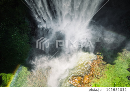 Waterfall in the forest in bolaven plateau Laos Waterfall in the forest in bolaven plateau Laos 105683052