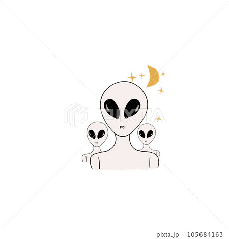 Alien, Desenho por Elizaveta Solodkaia