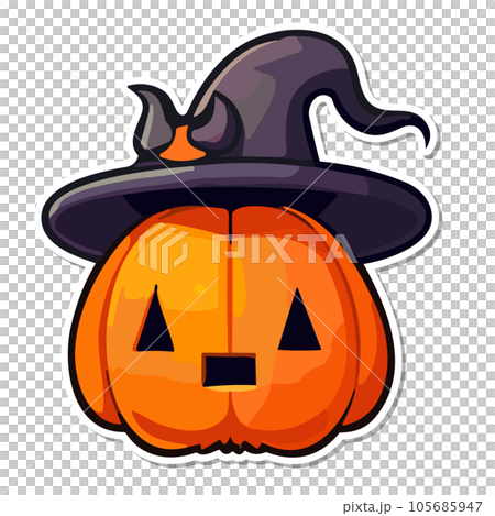 Halloween pumpkin illustration Halloween pumpkin illustration 105685947