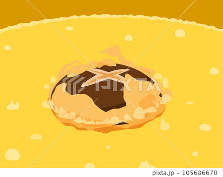 椎茸の天ぷら　背景あり　4:3 105686670