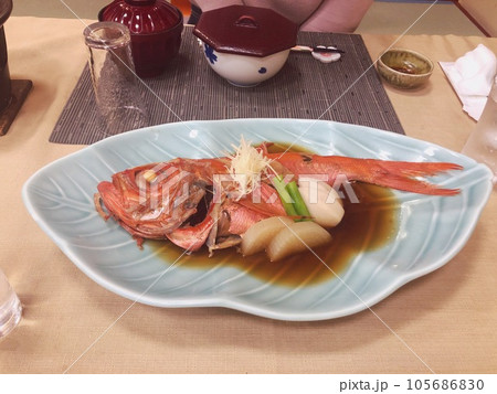 キンメダイの煮つけ キンメダイの煮つけ 105686830