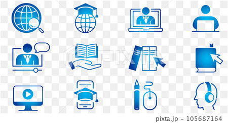 E-learningのイラスト素材 [105687164] - PIXTA