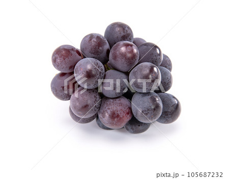 Ripe sweet grapes isolated on white background. Ripe sweet grapes isolated on white background. 105687232