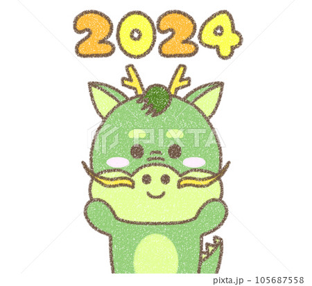 2024辰/鉛筆風 105687558