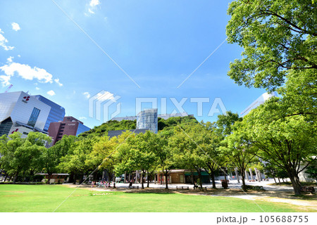 アクロス福岡　天神中央公園　福岡市中央区天神　インスタ映えスポット 105688755