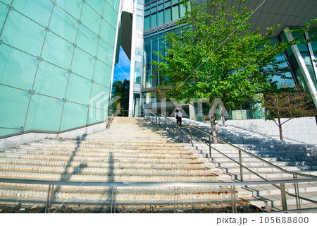 東京 東京都再開発 複合施設の虎ノ門ヒルズ森タワーなど超高層ビルの風景 東京 東京都再開発 複合施設の虎ノ門ヒルズ森タワーなど超高層ビルの風景 105688800