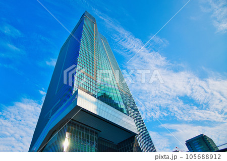 東京 東京都再開発 複合施設の虎ノ門ヒルズ森タワーなど超高層ビルの風景 東京 東京都再開発 複合施設の虎ノ門ヒルズ森タワーなど超高層ビルの風景 105688912