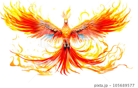 フェニックスのイメージ - image of Phoenix No1-2 -のイラスト素材 [105689577] - PIXTA