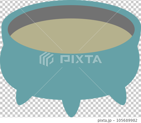 Funeral-related illustrations _ incense burner _ Buddhist altar fittings 105689982