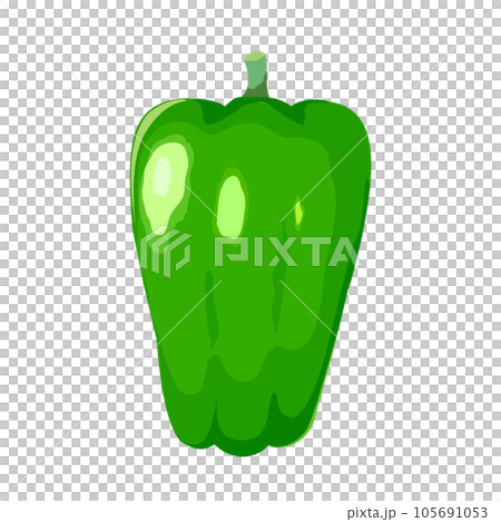 Illustration of green peppers Illustration of green peppers 105691053