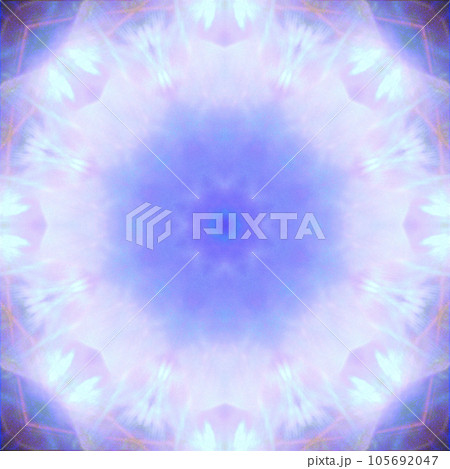 万華鏡のような幾何学模様_バック素材 万華鏡のような幾何学模様_バック素材 105692047