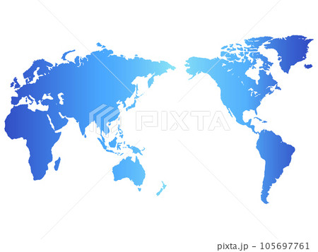 世界地図 105697761